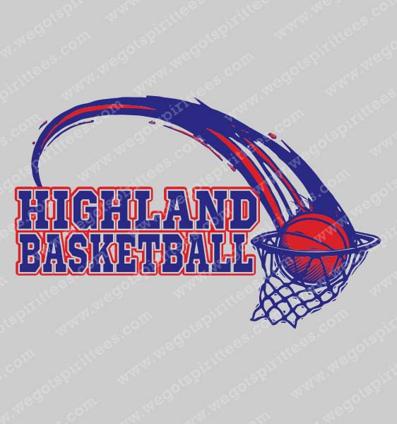 Highland, Basketball T shirt idea, Basketball T Shirt 416, Basketball T Shirt, Custom T Shirt fort worth Texas, Texas, Basketball T Shirt design, Club and Sports Tees