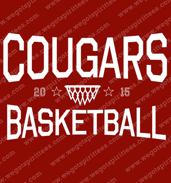 Cougars, Basketball T shirt idea, Basketball T Shirt 447, Basketball T Shirt, Custom T Shirt fort worth Texas, Texas, Basketball T Shirt design, Club and Sports Tees