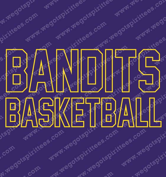 bandit, Basketball T shirt idea, Basketball T Shirt 452, Basketball T Shirt, Custom T Shirt fort worth Texas, Texas, Basketball T Shirt design, Club and Sports Tees
