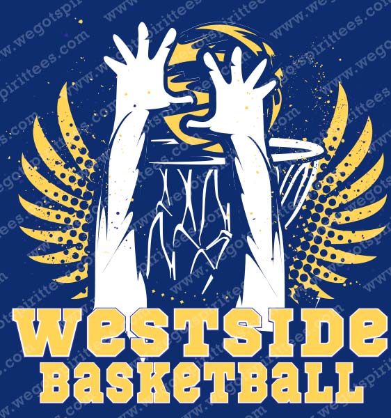 Westside, Basketball T shirt idea, Basketball T Shirt 476, Basketball T Shirt, Custom T Shirt fort worth Texas, Texas, Basketball T Shirt design, Club and Sports Tees