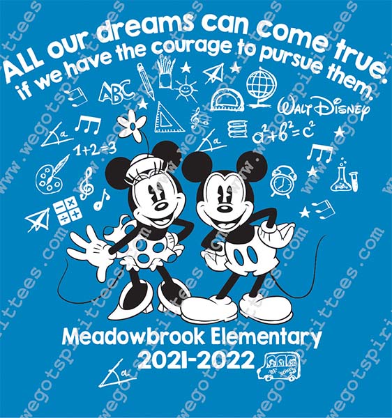 Meadow Brook Elementary, Dream, Elementary Spirit T Shirt 434, Elementary Spirit T shirt idea, Elementary Spirit, Elementary Spirit T Shirt, Custom T Shirt fort worth texas, Texas, Elementary Spirit T Shirt design, Elementary Tees