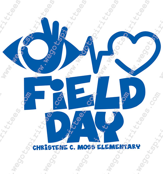 Christene Moss Elementary, Eye, Heart, Field Day T shirt idea, Field Day, Field Day T Shirt 253, Field Day T Shirt, Custom T Shirt fort worth texas, Texas, Field Day T Shirt design, Elementary Tees