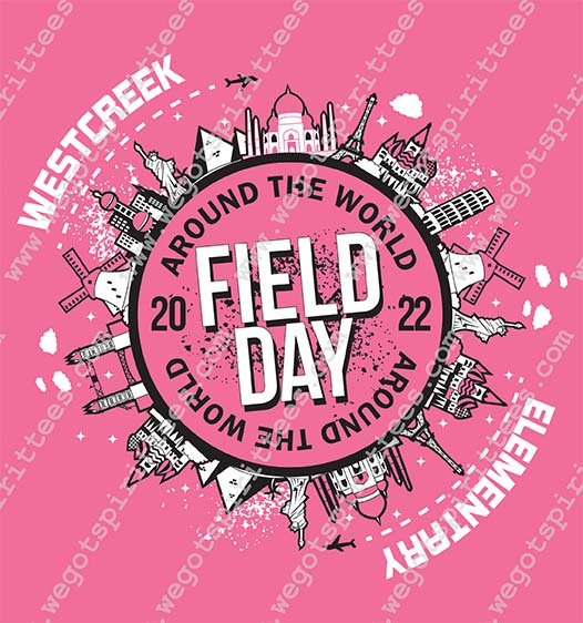 Westcreek Elementary, Field Day T shirt idea, Field Day, Field Day T Shirt 301, Field Day T Shirt, Custom T Shirt fort worth texas, Texas, Field Day T Shirt design, Elementary Tees