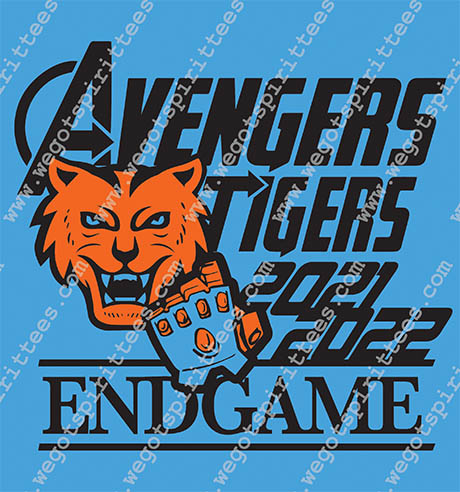 Avenger, End Game, Tiger, Field Day T shirt idea, Field Day, Field Day T Shirt 372, Field Day T Shirt, Custom T Shirt fort worth texas, Texas, Field Day T Shirt design, Elementary Tees