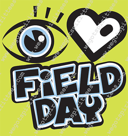 Eye, Heart, Field Day T shirt idea, Field Day, Field Day T Shirt 382, Field Day T Shirt, Custom T Shirt fort worth texas, Texas, Field Day T Shirt design, Elementary Tees