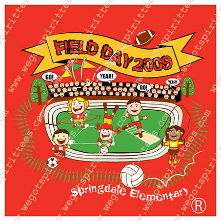 Springdale LEmentary,Field Day T shirt idea, Field Day, Field Day T Shirt 402, Field Day T Shirt, Custom T Shirt fort worth texas, Texas, Field Day T Shirt design, Elementary Tees