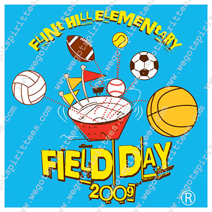 Flint Hill Elementary, Football, Basketball, Field Day T shirt idea, Field Day, Field Day T Shirt 403, Field Day T Shirt, Custom T Shirt fort worth texas, Texas, Field Day T Shirt design, Elementary Tees