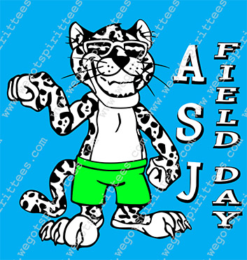 Leopard, ASJ, Field Day T shirt idea, Field Day, Field Day T Shirt 425, Field Day T Shirt, Custom T Shirt fort worth texas, Texas, Field Day T Shirt design, Elementary Tees