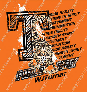 Tiger, Wj Turner, Field Day T shirt idea, Field Day, Field Day T Shirt 429, Field Day T Shirt, Custom T Shirt fort worth texas, Texas, Field Day T Shirt design, Elementary Tees