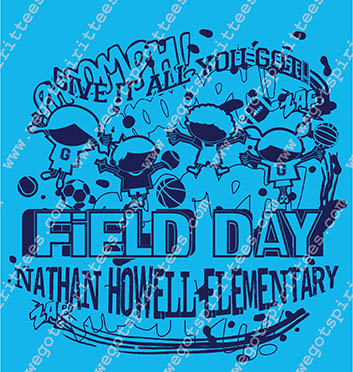 Nathan Howell Elementary,Field Day T shirt idea, Field Day, Field Day T Shirt 434, Field Day T Shirt, Custom T Shirt fort worth texas, Texas, Field Day T Shirt design, Elementary Tees