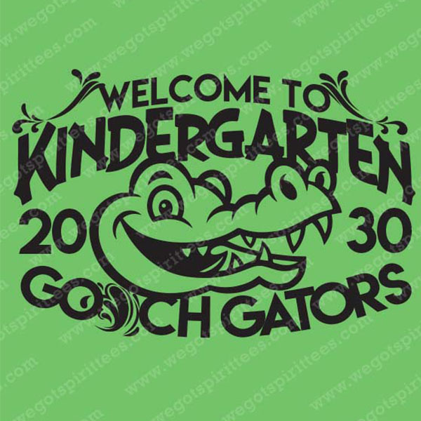 Kindergarten T Shirt 491, custom t shirt fort worth Texas, Kindergarten t shirt, texas, Kindergarten, Kindergarten t shirt design gators, Elementary