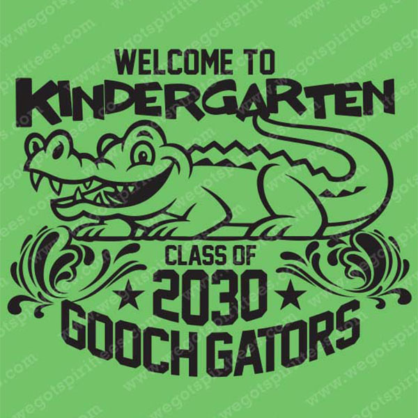 Kindergarten T Shirt 492, custom t shirt fort worth Texas, Kindergarten t shirt gators, texas, Kindergarten, Kindergarten t shirt design, Elementary
