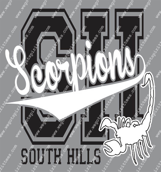 South Hills Scorpion, Scorpion, Middle and High School T Shirt 275, Middle and High School T shirt idea, Middle and High School,Middle and High School T Shirt, Custom T Shirt fort worth texas, Texas, Middle and High School T Shirt design, Secondary Tees