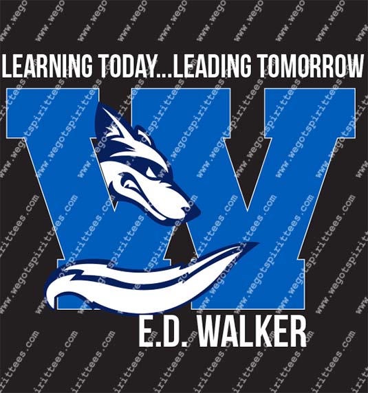 Walker Middle School, Wolf, Middle and High School T Shirt 281, Middle and High School T shirt idea, Middle and High School,Middle and High School T Shirt, Custom T Shirt fort worth texas, Texas, Middle and High School T Shirt design, Secondary Tees