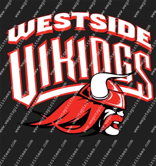 Westside Vikings, Viking, Middle and High School T Shirt 320, Middle and High School T shirt idea, Middle and High School,Middle and High School T Shirt, Custom T Shirt fort worth texas, Texas, Middle and High School T Shirt design, Secondary Tees