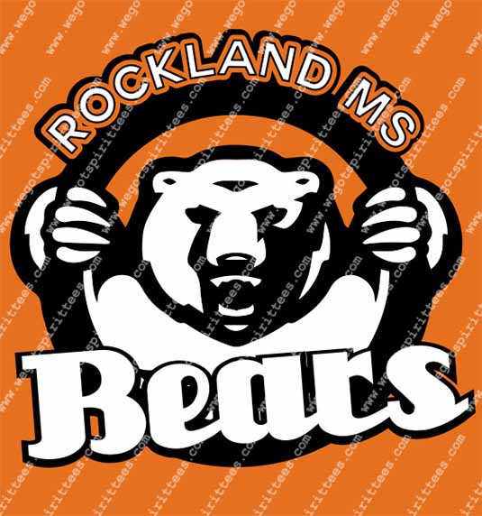 Rockland bears, Bear, Middle and High School T Shirt 369, Middle and High School T shirt idea, Middle and High School,Middle and High School T Shirt, Custom T Shirt fort worth texas, Texas, Middle and High School T Shirt design, Secondary Tees