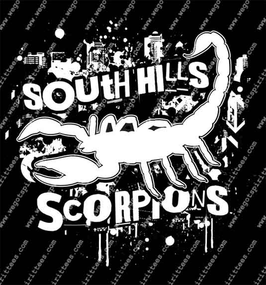 South Hill Scorpion, Middle and High School T Shirt 401, Middle and High School T shirt idea, Middle and High School,Middle and High School T Shirt, Custom T Shirt fort worth texas, Texas, Middle and High School T Shirt design, Secondary Tees