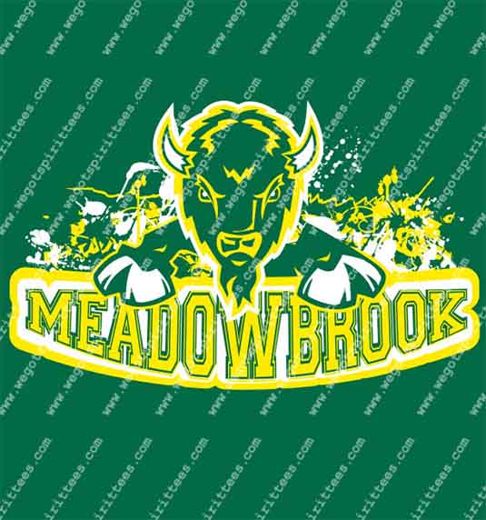 Meadowbrook Middle School, Buffaloe, Middle and High School T Shirt 403, Middle and High School T shirt idea, Middle and High School,Middle and High School T Shirt, Custom T Shirt fort worth texas, Texas, Middle and High School T Shirt design, Secondary Tees
