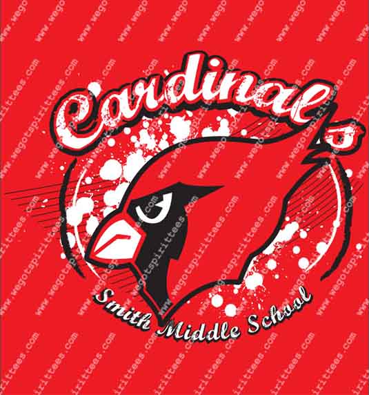 Smith Middle School, Cardinal, Middle and High School T Shirt 409, Middle and High School T shirt idea, Middle and High School,Middle and High School T Shirt, Custom T Shirt fort worth texas, Texas, Middle and High School T Shirt design, Secondary Tees