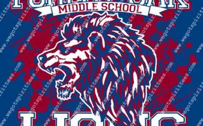 Middle & High School Spirit T Shirt 412