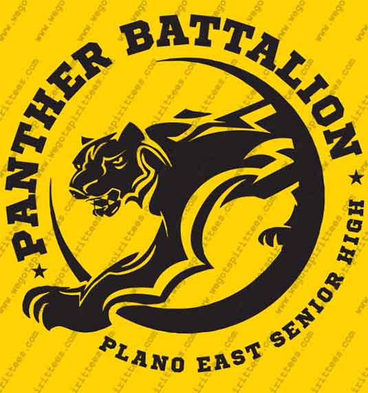 Panther Battalion, Plano East Senior high, Middle and High School T Shirt 437, Middle and High School T shirt idea, Middle and High School,Middle and High School T Shirt, Custom T Shirt fort worth texas, Texas, Middle and High School T Shirt design, Secondary Tees