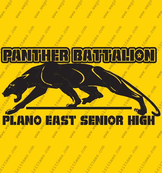 Plano East High, Panther, Middle and High School T Shirt 438, Middle and High School T shirt idea, Middle and High School,Middle and High School T Shirt, Custom T Shirt fort worth texas, Texas, Middle and High School T Shirt design, Secondary Tees