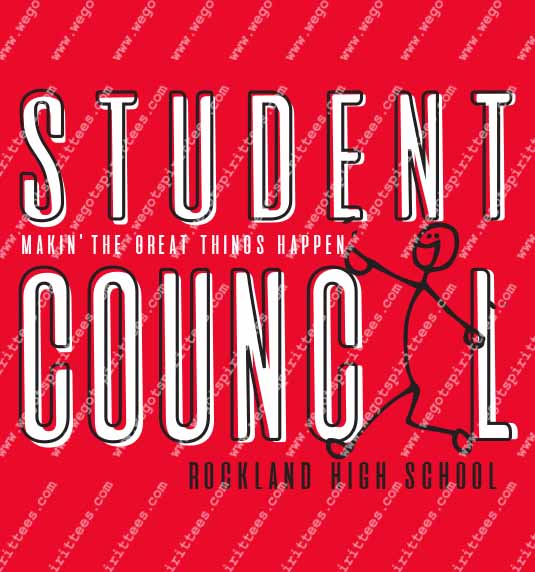 Student Council T Shirt 465
