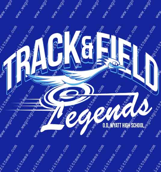 Legends, Track t shirt idea, Track T Shirt 448, Track T Shirt, custom t shirt fort worth Texas, texas, Track T Shirt design, Secondary tees