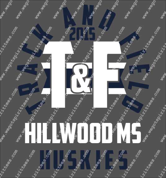 Hillwoods, huskies, Track t shirt idea, Track T Shirt 459, Track T Shirt, custom t shirt fort worth Texas, texas, Track T Shirt design, Secondary tees