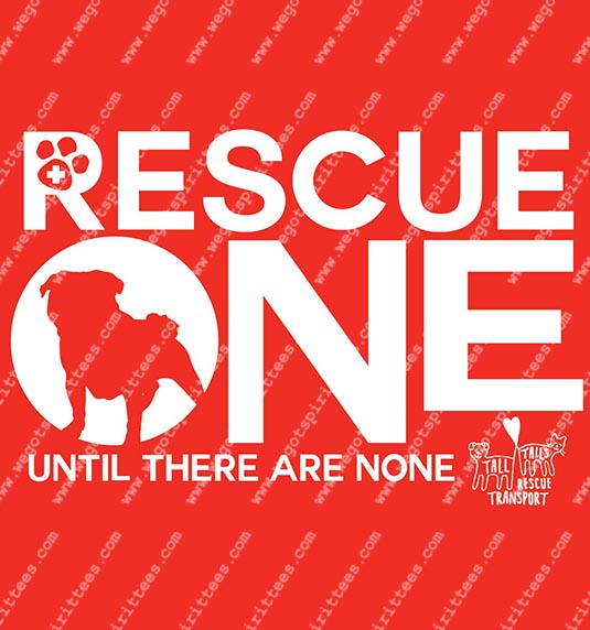 Animal Rescue T Shirt 454