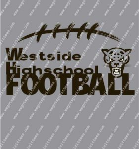 Westside High School, Cougar, Football T Shirt 466, Football T shirt idea, Football , Football T Shirt, Custom T Shirt fort worth texas, Texas, Football T Shirt design, Club and Sports Tees