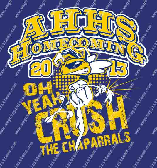 AHHS, Chaparrals, Homecoming T Shirt 492, Homecoming T shirt idea, Homecoming, Homecoming T Shirt, Custom T Shirt fort worth texas, Texas, Homecoming T Shirt design, Club and Sports Tees