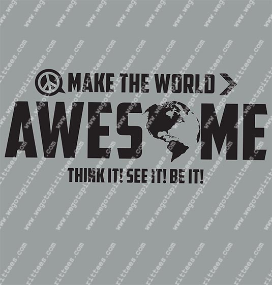 Be More Awesome T Shirt 487