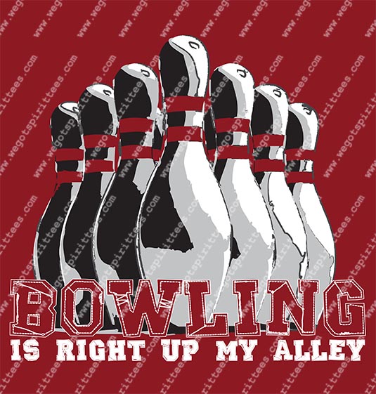 Bowling T Shirt 516