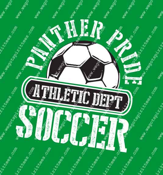 Panther Pride, Athletic, Soccer T Shirt 489, Soccer T shirt idea, Soccer, Soccer T Shirt, Custom T Shirt fort worth texas, Texas, Soccer T Shirt design, Club and Sports Tees