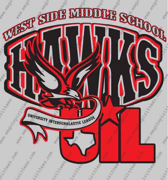 Hawks UIL, West Side Middle School, UIL T Shirt 479, UIL T shirt idea, UIL, NJHS T Shirt, Custom T Shirt fort worth texas, Texas, UIL T Shirt design, Club and Sports Tees