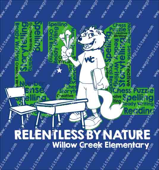 Willow Creek Elementary, Bear, UIL T Shirt 484, UIL T shirt idea, UIL, NJHS T Shirt, Custom T Shirt fort worth texas, Texas, UIL T Shirt design, Club and Sports Tees