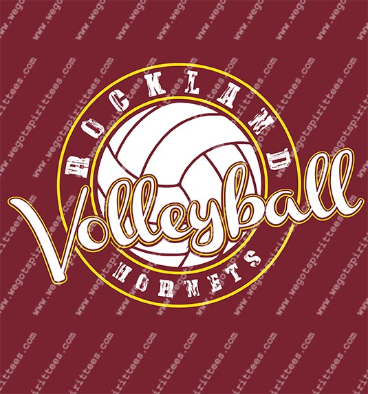 Volleyball T Shirt 496