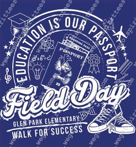Field Day T Shirt idea, Field Day, Field Day T Shirt, Custom T Shirt fort worth texas, Texas, Field Day T Shirt design, Elementary Tees, Field Day T Shirt 505, Boarding pass, Passport, Geln Park Elementary, Shoes