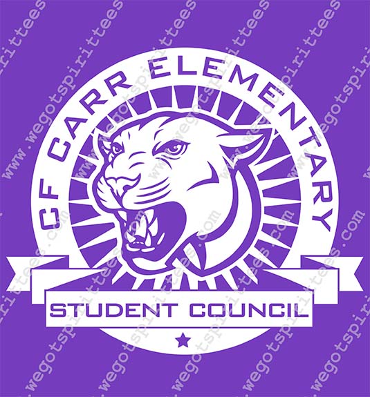 Student Council T Shirt 503