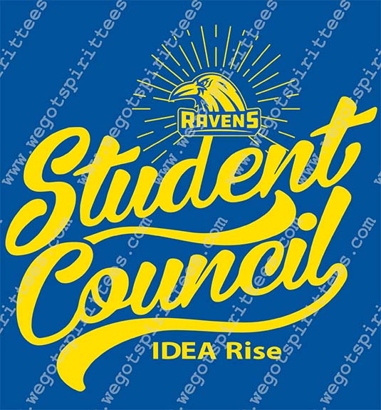 Student Council T Shirt 505