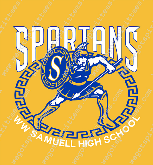 Middle & High School Spirit T Shirt 684