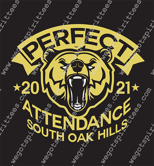Perfect Attendance T Shirt 515