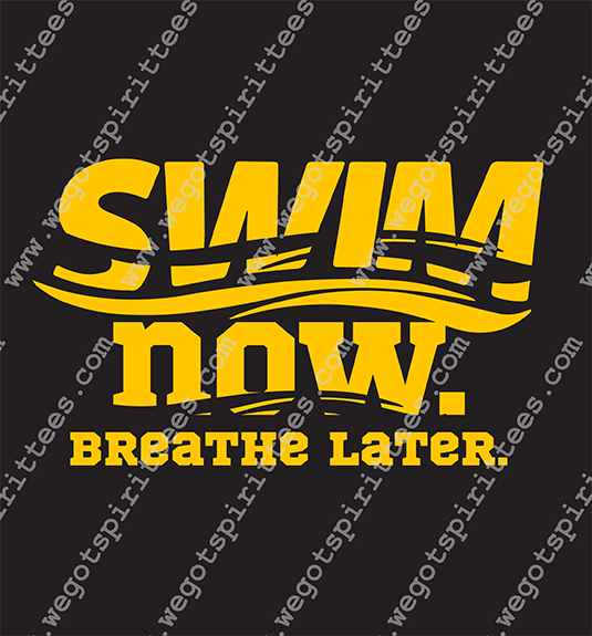 Swimming T Shirt 525
