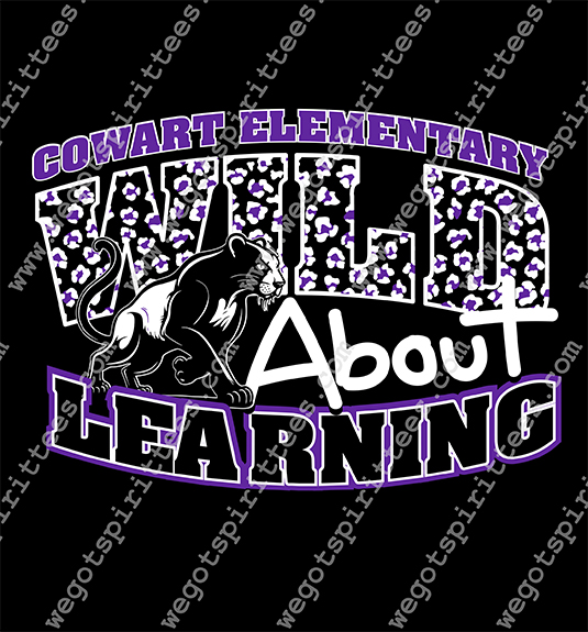 Custom t shirt fort worth Texas, Elementary Spirit, Elementary Spirit T Shirt, Elementary Spirit T Shirt design, Elementary Spirit T shirt idea, Elementary tees, Texas, Elementary Spirit T Shirt 578, wild about learning, panther, cowart elementary