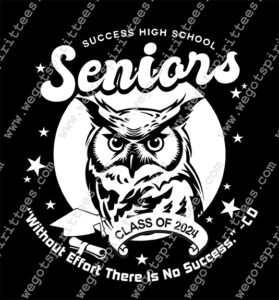 Senior T Shirt idea, Senior T Shirt, Senior T Shirt, Custom T Shirt fort worth texas, Texas, Senior T Shirt design, Senior Tees, Secondary Tees, Senior T Shirt 550, Success High School, owl,