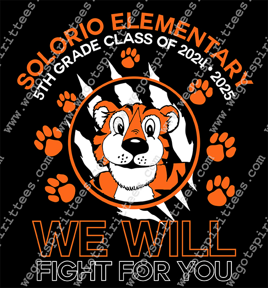 Custom t shirt fort worth Texas, Elementary Class of T Shirt, Elementary Class of T Shirt design, Elementary Class of T shirt idea, Elementary tees, Elementary Class of T Shirt 523, Solorio Elementary, 5th grade, tiger, leopard
