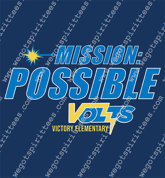 Elementary Spirit T Shirt 613