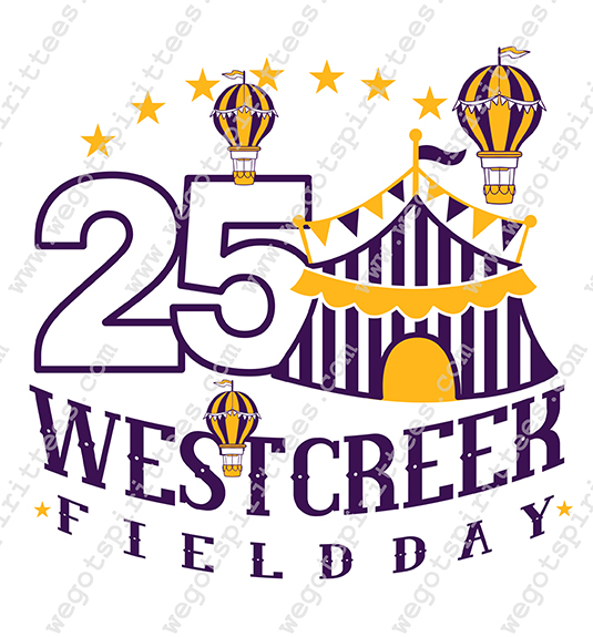 Custom t shirt fort worth Texas, Elementary tees, Field Day, Field Day T Shirt, Field Day T Shirt design, Field Day T shirt idea, Field Day T Shirt 540, Westcreek Field Day, 25, baloon