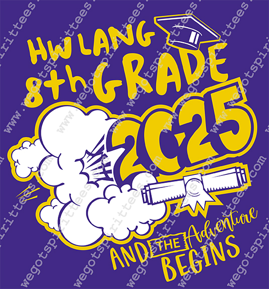 Middle & High School Spirit T Shirt 785
